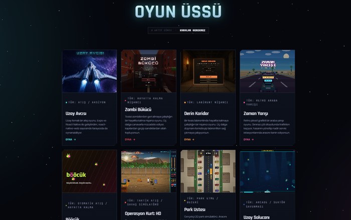 Oyuncum.site — oyun üssü